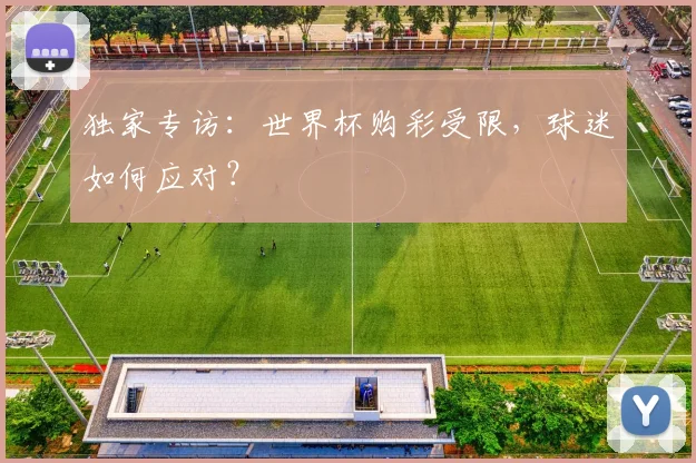 独家专访:世界杯购彩受限,球迷如何应对?
